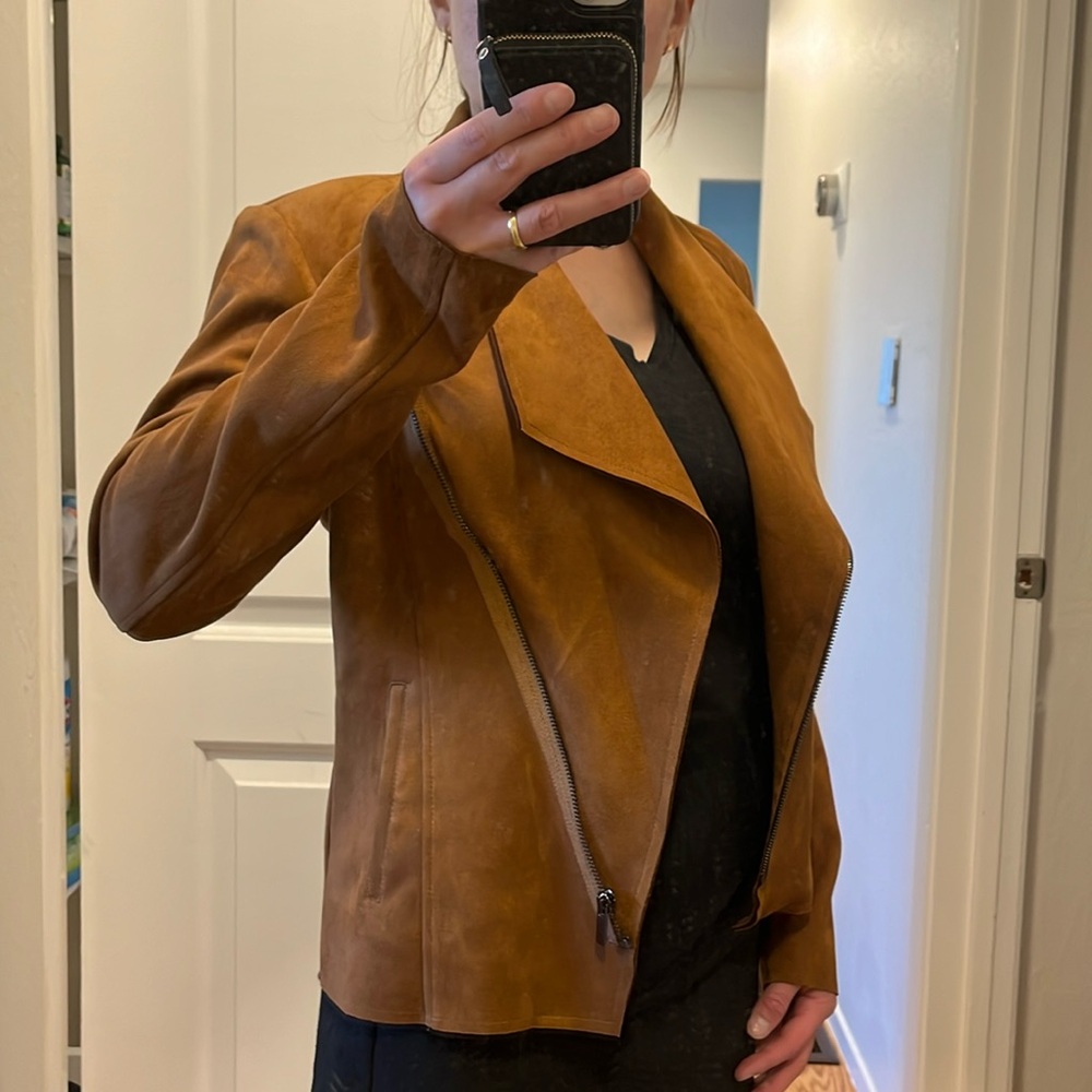 Kut faux suede blazer